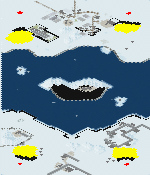 Alaska gems battle - Red Alert 2 Map Preview Image